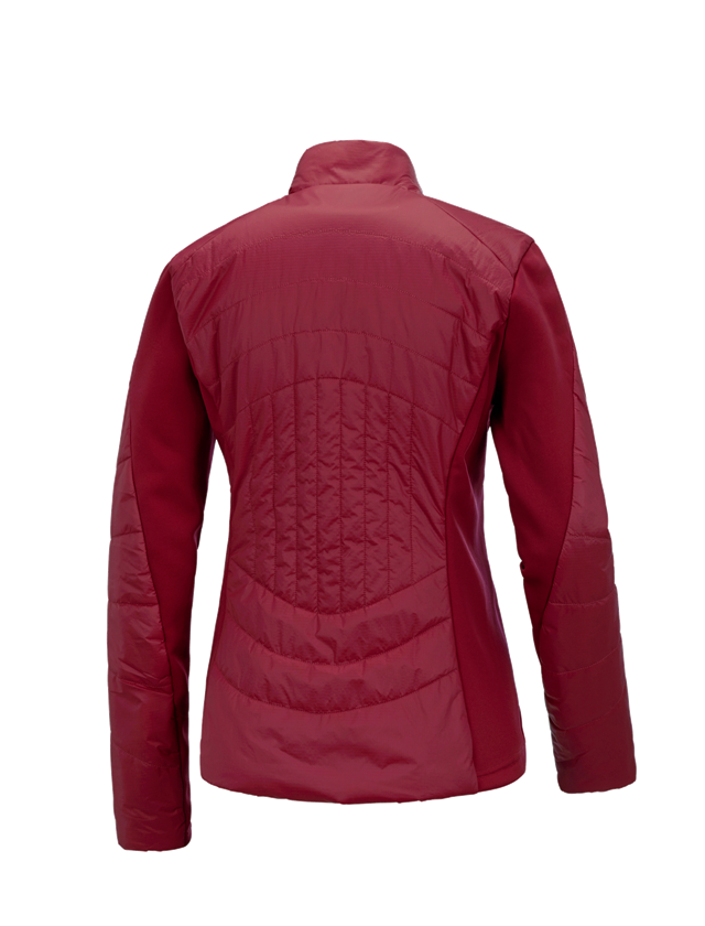 Gardening / Forestry / Farming: e.s. Function quilted jacket thermo stretch,ladies + ruby 1