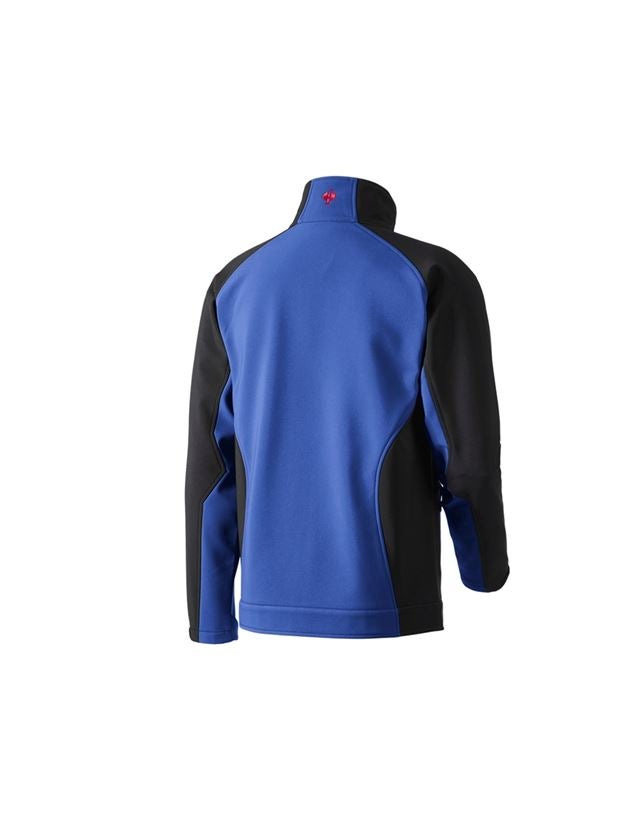 Work Jackets: Softshell Jacket dryplexx® softlight + royal/black 3