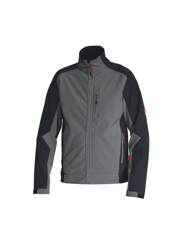 Work Jackets: Softshell Jacket dryplexx® softlight + anthracite/black 2