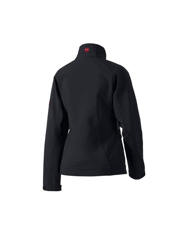 Plumbers / Installers: Ladies' softshell jacket dryplexx® softlight + black 3