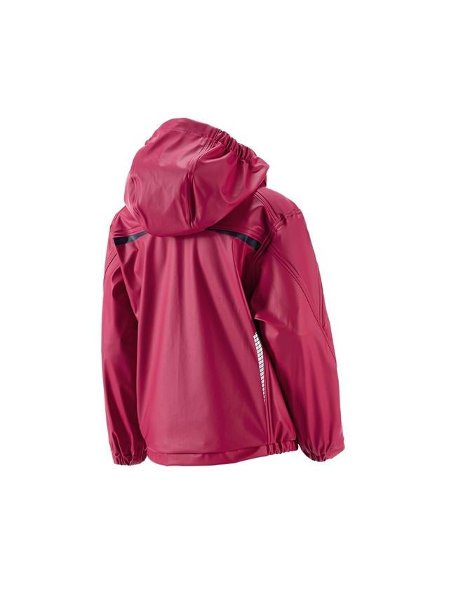 Jackets: Rain jacket e.s.motion 2020 superflex, children's + berry/navy 3