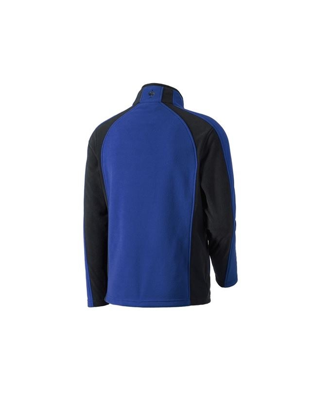 Joiners / Carpenters: Microfleece jacket dryplexx® micro + royal/black 1