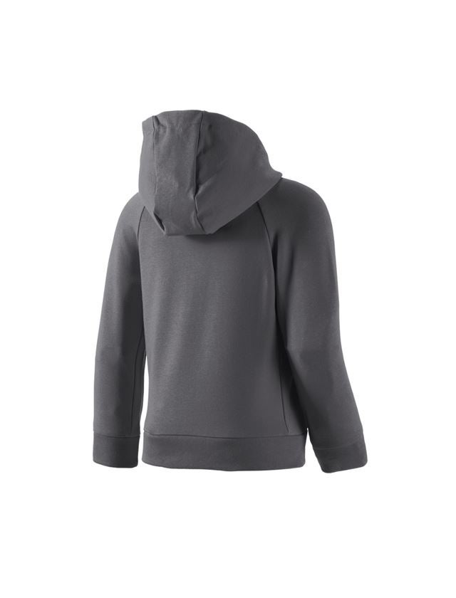 Shirts, Pullover & more: e.s. Hoody sweatjacket cotton stretch, children’s + anthracite 1