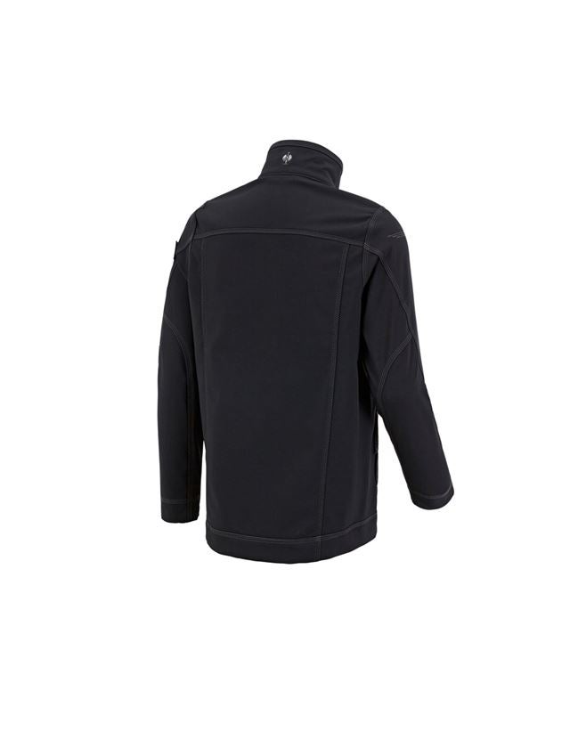 Plumbers / Installers: Softshell jacket e.s.roughtough + black 3