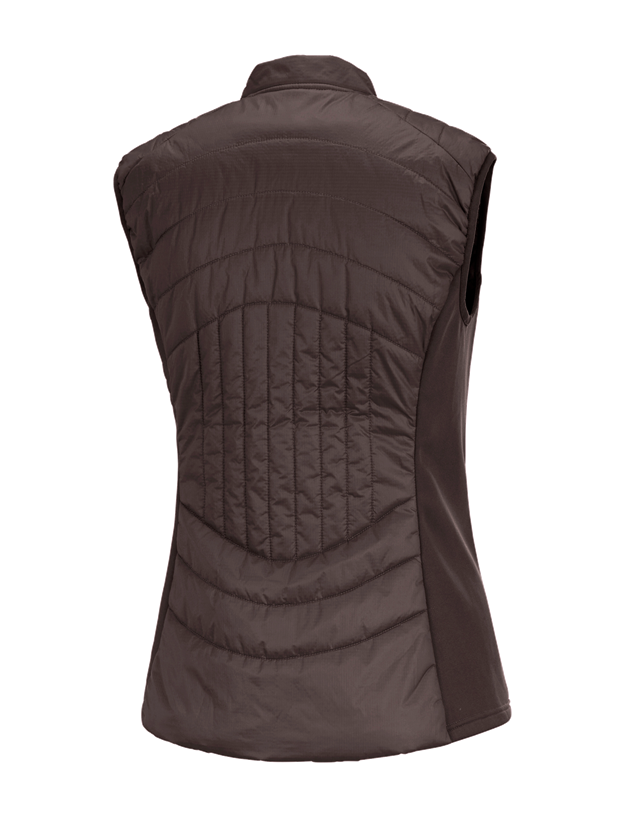 Gardening / Forestry / Farming: e.s. Function quilted bodywarmer thermo stretch,l. + chestnut 3