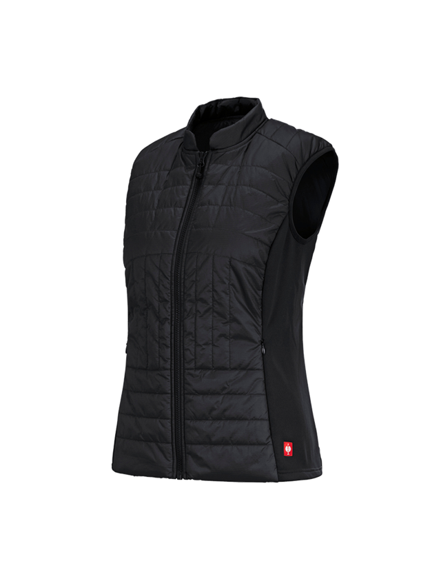 Topics: e.s. Function quilted bodywarmer thermo stretch,l. + black