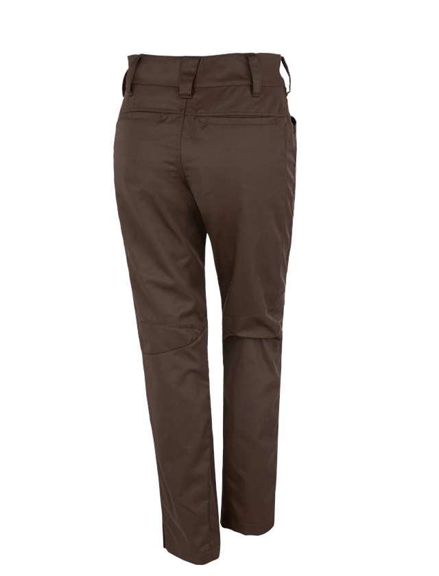 Plumbers / Installers: e.s. Trousers base, ladies' + chestnut 1