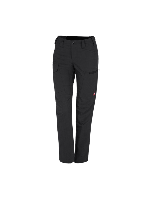Work Trousers: e.s. Trousers pocket, ladies' + black