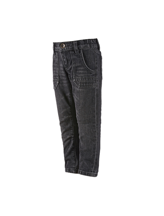 Byxor: e.s. Jeans POWERdenim, barn + blackwashed