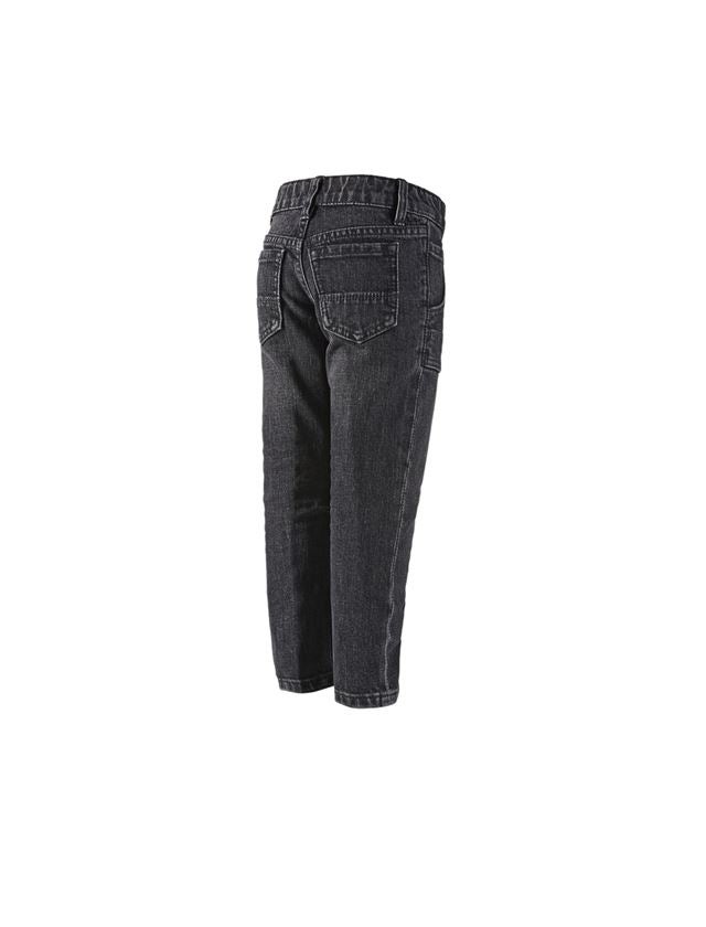 Byxor: e.s. Jeans POWERdenim, barn + blackwashed 1