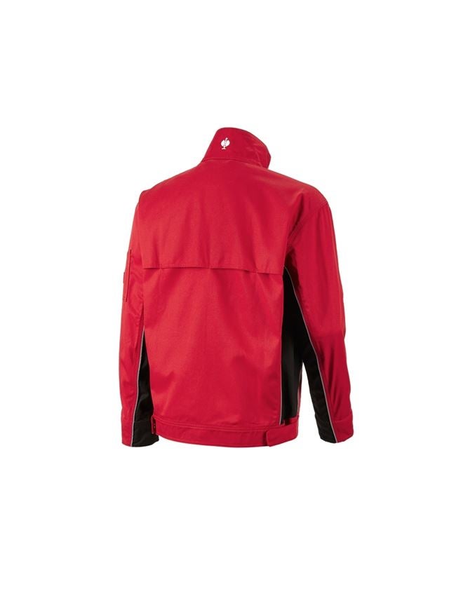 Gardening / Forestry / Farming: Work jacket e.s.active + red/black 3