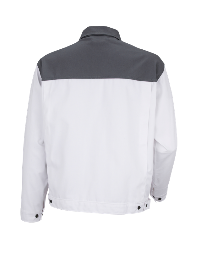 Plumbers / Installers: STONEKIT Work jacket Odense + white/grey 1