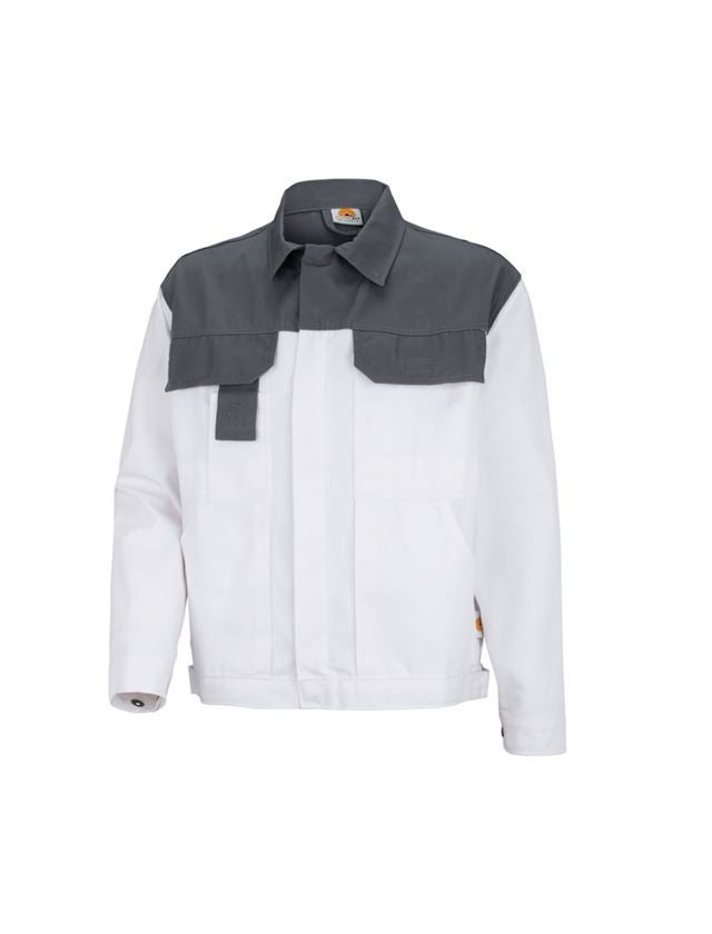 Plumbers / Installers: STONEKIT Work jacket Odense + white/grey