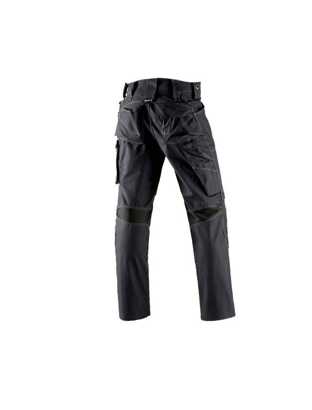 Plumbers / Installers: Trousers e.s.roughtough + black 3