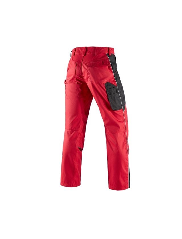 Plumbers / Installers: Trousers e.s.active + red/black 3