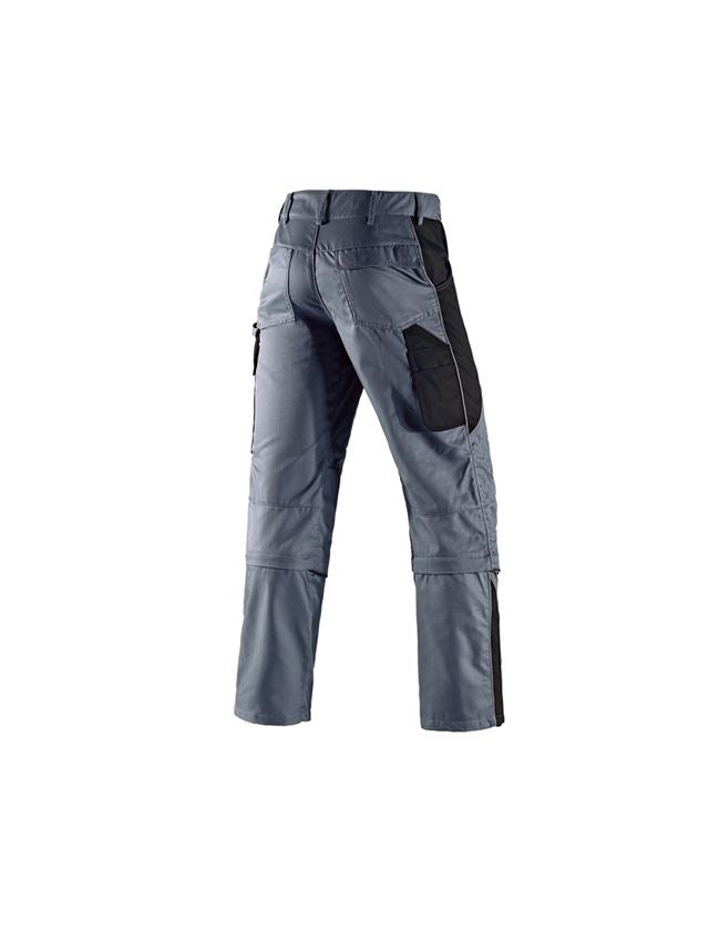 Plumbers / Installers: Zip-Off trousers e.s.active + grey/black 3