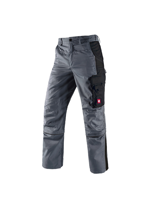 Plumbers / Installers: Zip-Off trousers e.s.active + grey/black 2