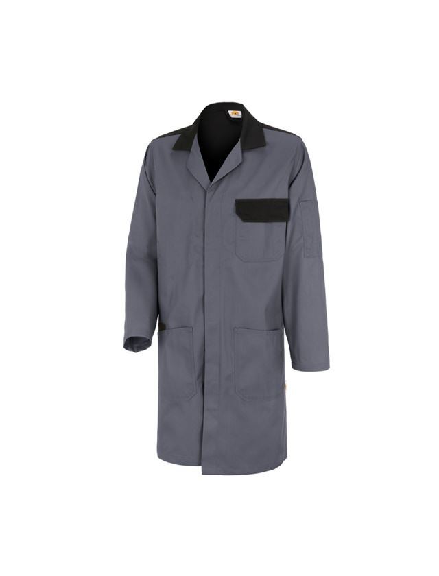 Healthcare Coats | Work Coats: STONEKIT Work Coat Odense + grey/black
