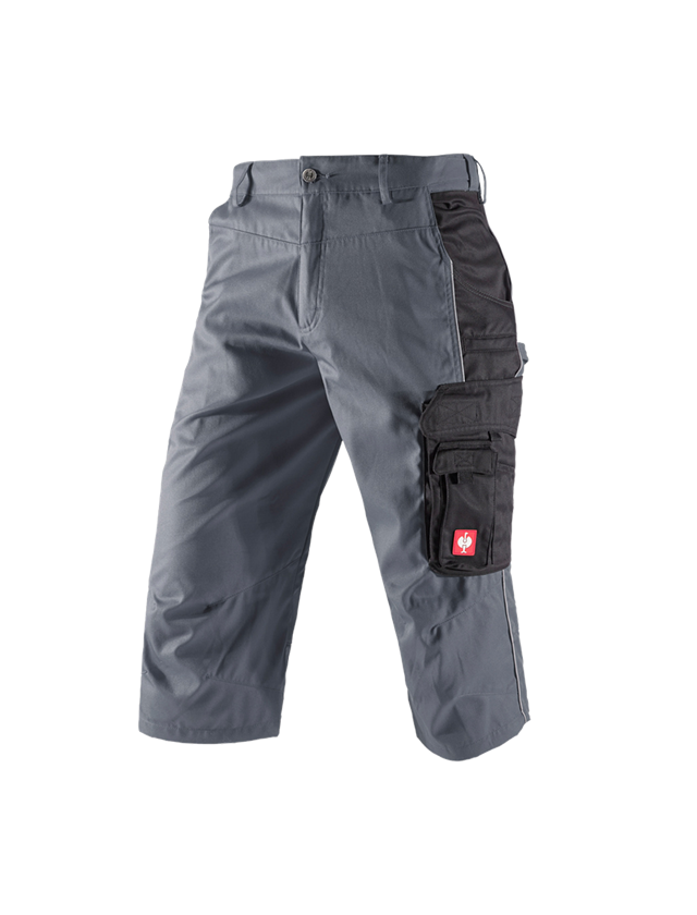 Plumbers / Installers: e.s.active 3/4 length trousers + grey/black 2