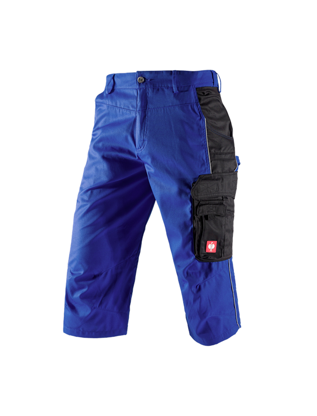 Plumbers / Installers: e.s.active 3/4 length trousers + royal/black 1