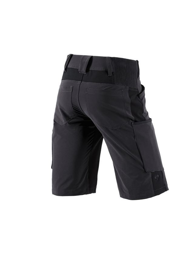 Work Trousers: Shorts e.s.vision stretch, men's + black 3