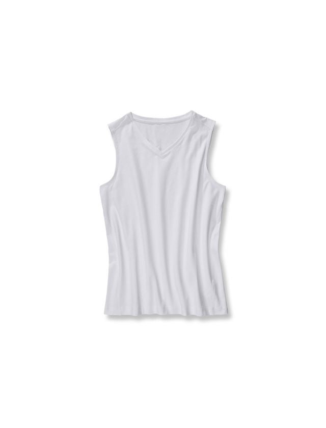 Underkläder |  Underställ: e.s. cotton stretch athletic-tröja + vit