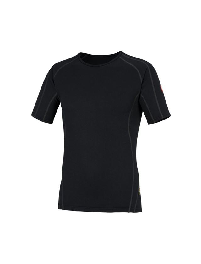 Kyla: e.s. T-shirt clima-pro - warm, herrar + svart 2
