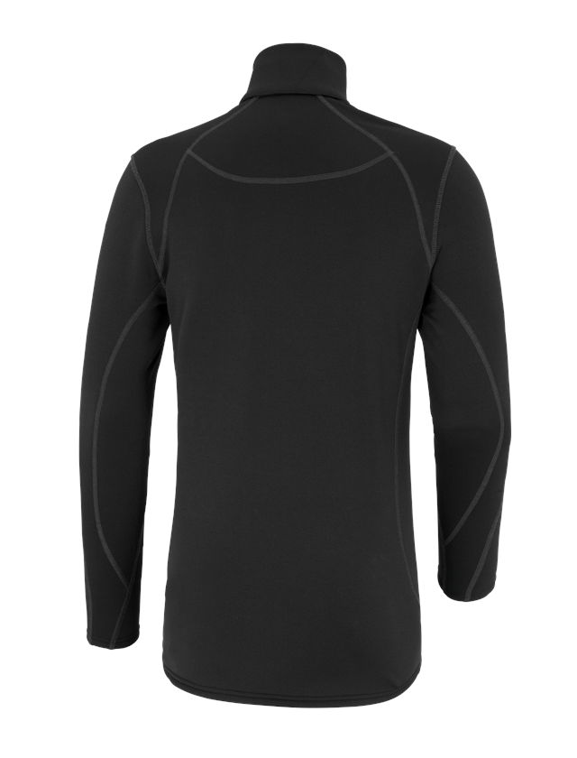 Underkläder |  Underställ: e.s. troyertröja thermo stretch - x-warm + svart 3