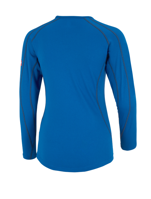Thermal Underwear: e.s.func.-longsleeve clima-pro - warm, ladies' + gentian blue 1
