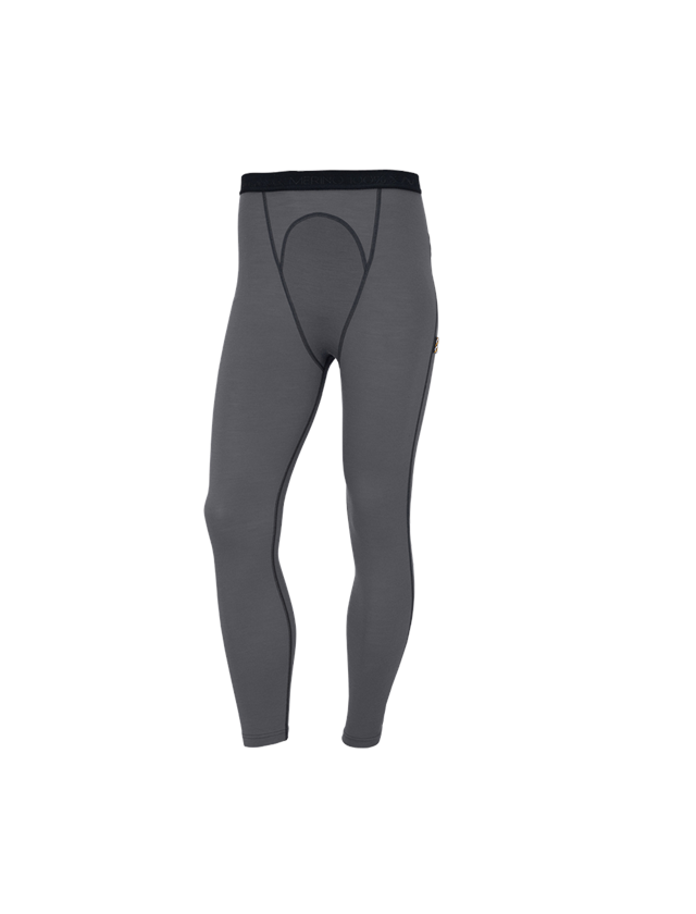Underwear | Functional Underwear: e.s. Long-pants Merino, men's + cement/graphite 2