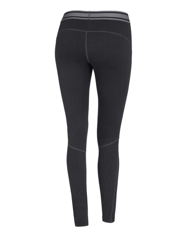 Cold: e.s. functional long-pants clima-pro-warm,ladies' + black 1