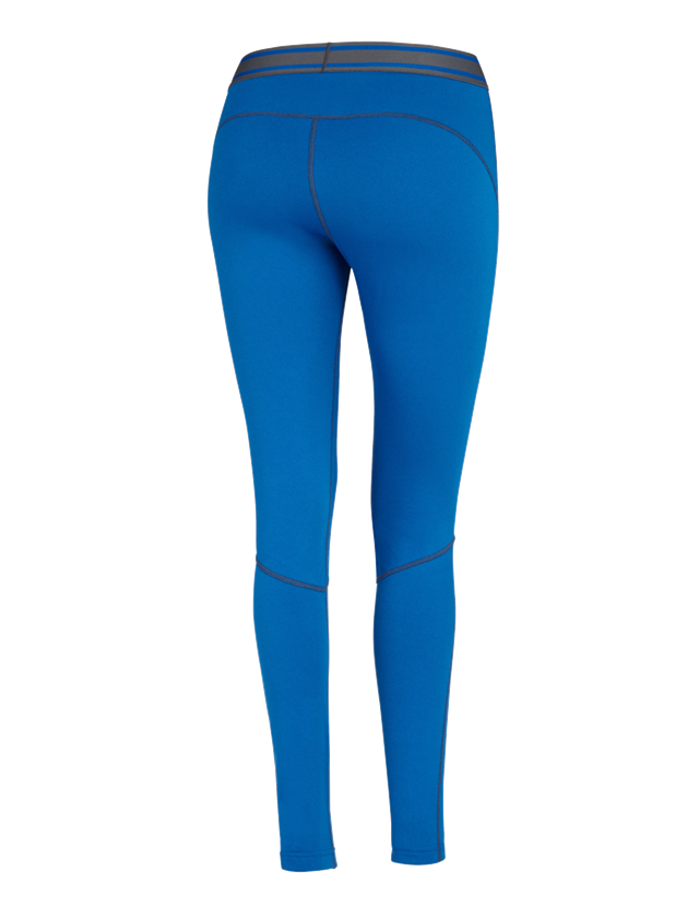 Thermal Underwear: e.s. functional long-pants clima-pro-warm,ladies' + gentian blue 1