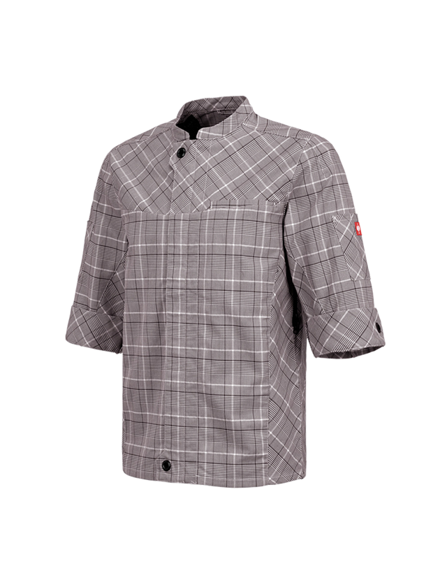 Topics: Work jacket short sleeved e.s.fusion, men's + chestnut/white