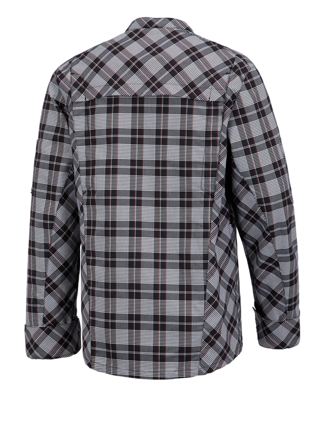 Topics: Work jacket long sleeved e.s.fusion, men's + black/white/red 1