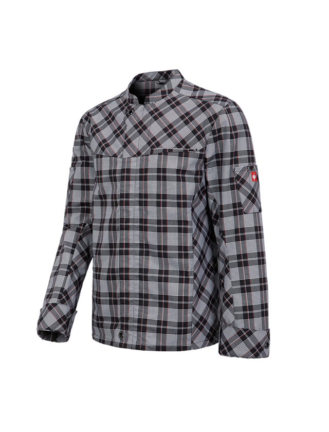 Topics: Work jacket long sleeved e.s.fusion, men's + black/white/red