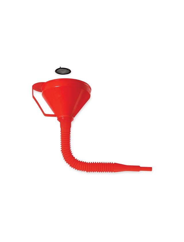 Maintenance: Combi-funnel with flexible outlet
