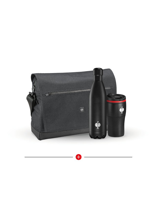 Accessories: Messenger Bag e.s.motion ten Gift Set + oxidblack