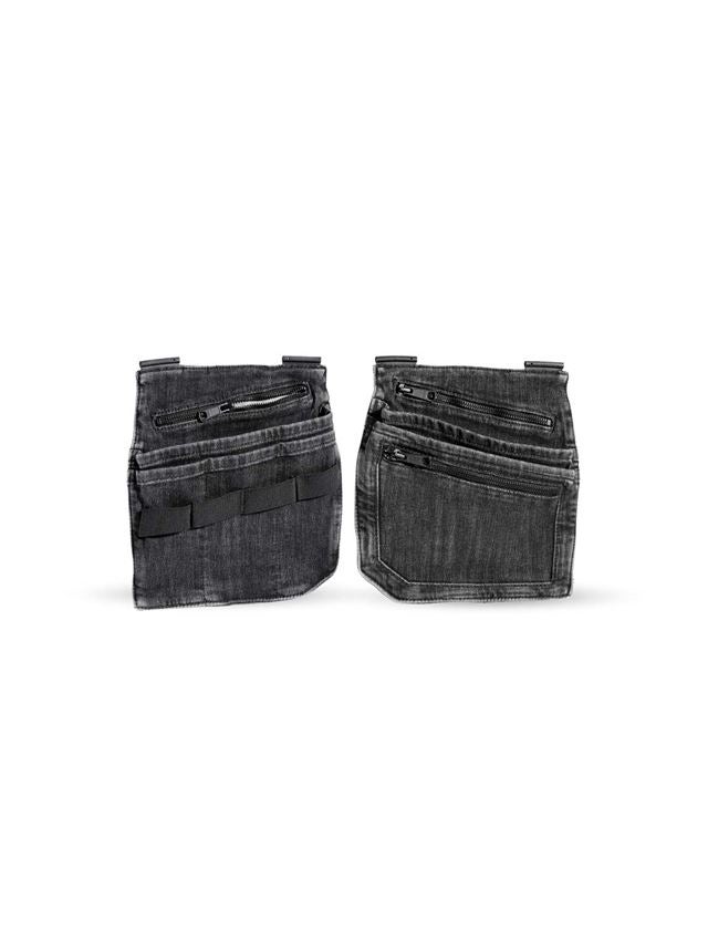 Verktygsväskor: Jeans-verktygsficka e.s.concrete + blackwashed