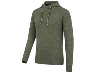 e.s. Knitted hoody
