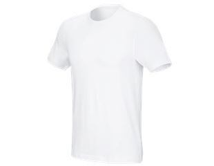 e.s. T-shirt cotton stretch, slim fit