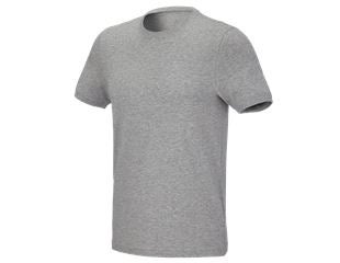 e.s. T-shirt cotton stretch, slim fit