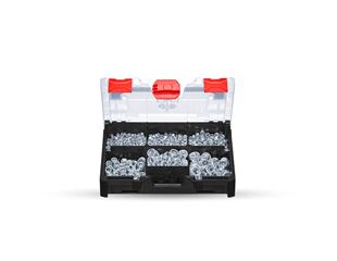 Hex locking nuts DIN 985 in STbox mini