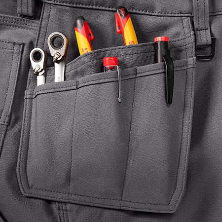 Worker-midjebyxa e.s.iconic tool-pouch, herr